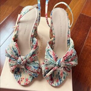 Loeffler Randall Strappy Multicolor Heels